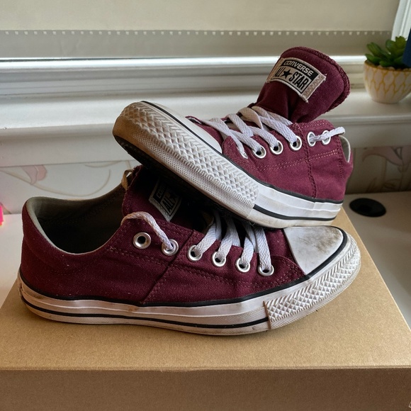 converse 7s low maroon